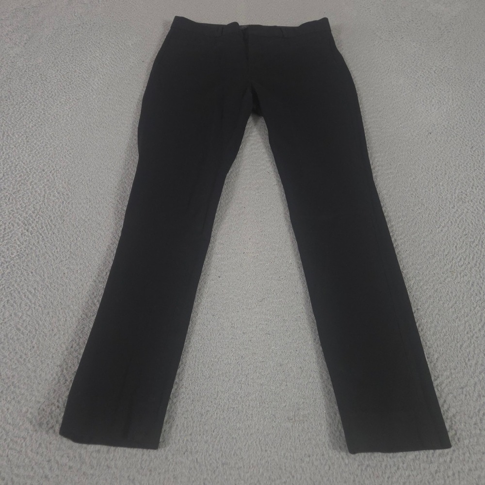 Banana Republic Pants Womens 2 Black Sloan Curvy Slim Leg Stretch Workwear Chic